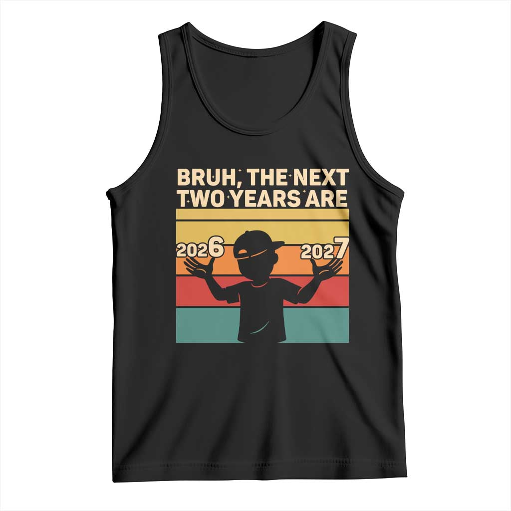 Bruh 67 New Years Eve Party Tank Top Six Seven Boys 67 Meme 6 7 Numbers - Wonder Print Shop