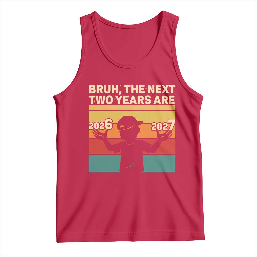 Bruh 67 New Years Eve Party Tank Top Six Seven Boys 67 Meme 6 7 Numbers - Wonder Print Shop