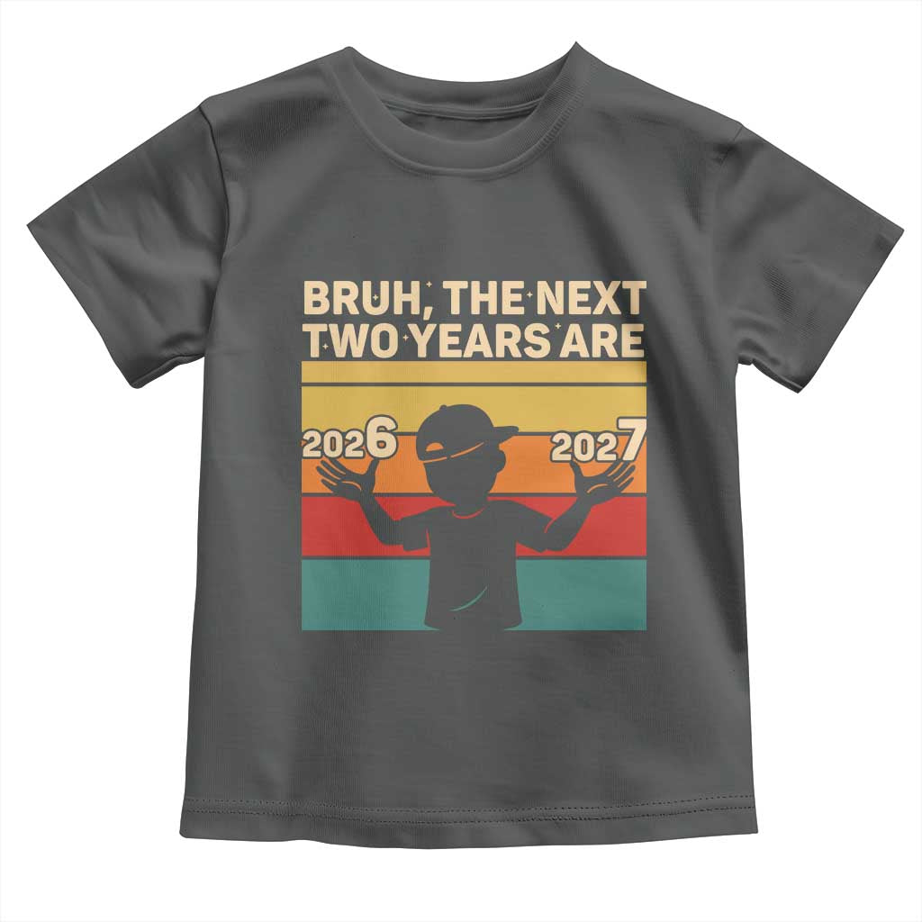 Bruh 67 New Years Eve Party Toddler T Shirt Six Seven Boys 67 Meme 6 7 Numbers - Wonder Print Shop