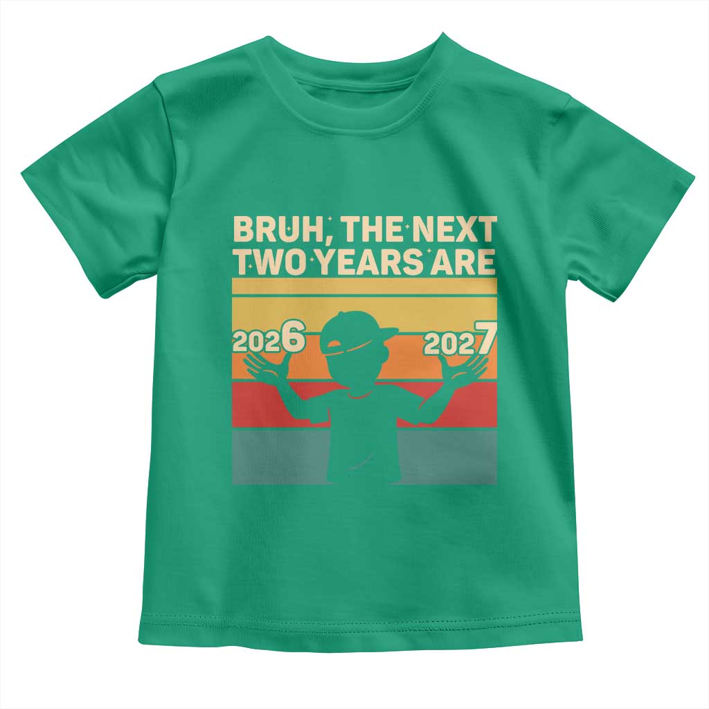 Bruh 67 New Years Eve Party Toddler T Shirt Six Seven Boys 67 Meme 6 7 Numbers - Wonder Print Shop