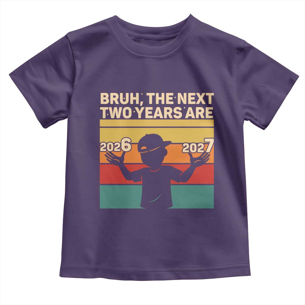 Bruh 67 New Years Eve Party Toddler T Shirt Six Seven Boys 67 Meme 6 7 Numbers - Wonder Print Shop