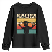 Bruh 67 New Years Eve Party Youth Sweatshirt Six Seven Boys 67 Meme 6 7 Numbers - Wonder Print Shop