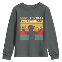 Bruh 67 New Years Eve Party Youth Sweatshirt Six Seven Boys 67 Meme 6 7 Numbers - Wonder Print Shop
