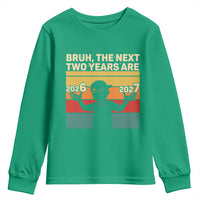 Bruh 67 New Years Eve Party Youth Sweatshirt Six Seven Boys 67 Meme 6 7 Numbers - Wonder Print Shop