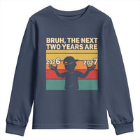 Bruh 67 New Years Eve Party Youth Sweatshirt Six Seven Boys 67 Meme 6 7 Numbers - Wonder Print Shop