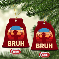 Bruh 67 Meme Ceramic Ornament Funny Six Seven Meme 6 7 Numbers Kid Gen Alpha - Wonder Print Shop