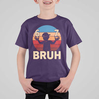 Bruh 67 Meme T Shirt For Kid Funny Six Seven Meme 6 7 Numbers Kid Gen Alpha - Wonder Print Shop