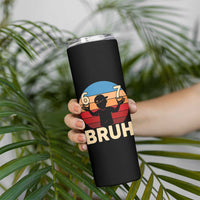 Bruh 67 Meme Skinny Tumbler Funny Six Seven Meme 6 7 Numbers Kid Gen Alpha - Wonder Print Shop