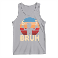 Bruh 67 Meme Tank Top Funny Six Seven Meme 6 7 Numbers Kid Gen Alpha - Wonder Print Shop