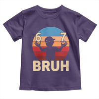 Bruh 67 Meme Toddler T Shirt Funny Six Seven Meme 6 7 Numbers Kid Gen Alpha - Wonder Print Shop