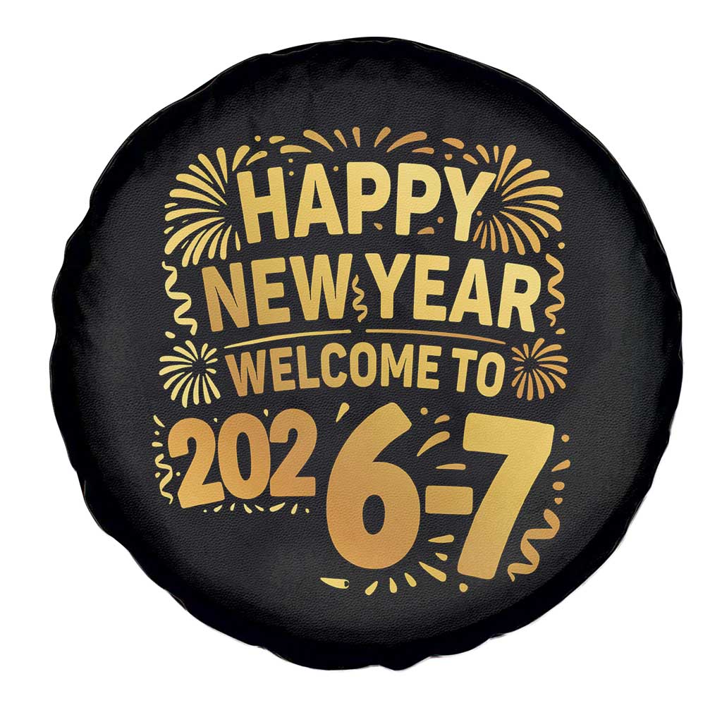 67 New Years Eve Spare Tire Cover Funny Six Seven 2026 Meme 6 7 Numbers Kid Gen Alpha - Wonder Print Shop