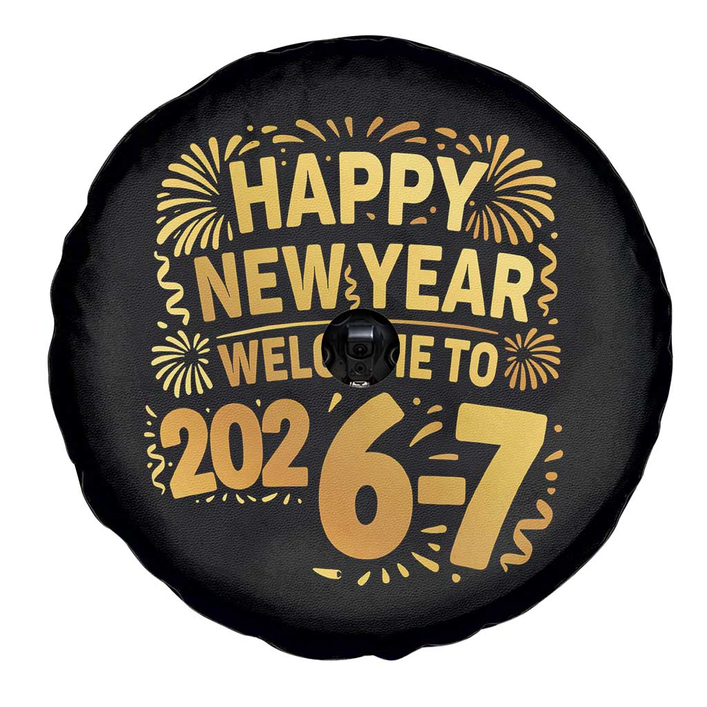67 New Years Eve Spare Tire Cover Funny Six Seven 2026 Meme 6 7 Numbers Kid Gen Alpha - Wonder Print Shop