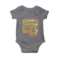 67 New Years Eve Baby Onesie Funny Six Seven 2026 Meme 6 7 Numbers Kid Gen Alpha - Wonder Print Shop
