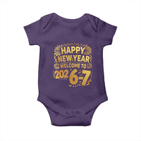 67 New Years Eve Baby Onesie Funny Six Seven 2026 Meme 6 7 Numbers Kid Gen Alpha - Wonder Print Shop