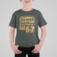 67 New Years Eve T Shirt For Kid Funny Six Seven 2026 Meme 6 7 Numbers Kid Gen Alpha - Wonder Print Shop