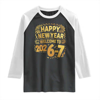 67 New Years Eve Raglan Shirt Funny Six Seven 2026 Meme 6 7 Numbers Kid Gen Alpha - Wonder Print Shop