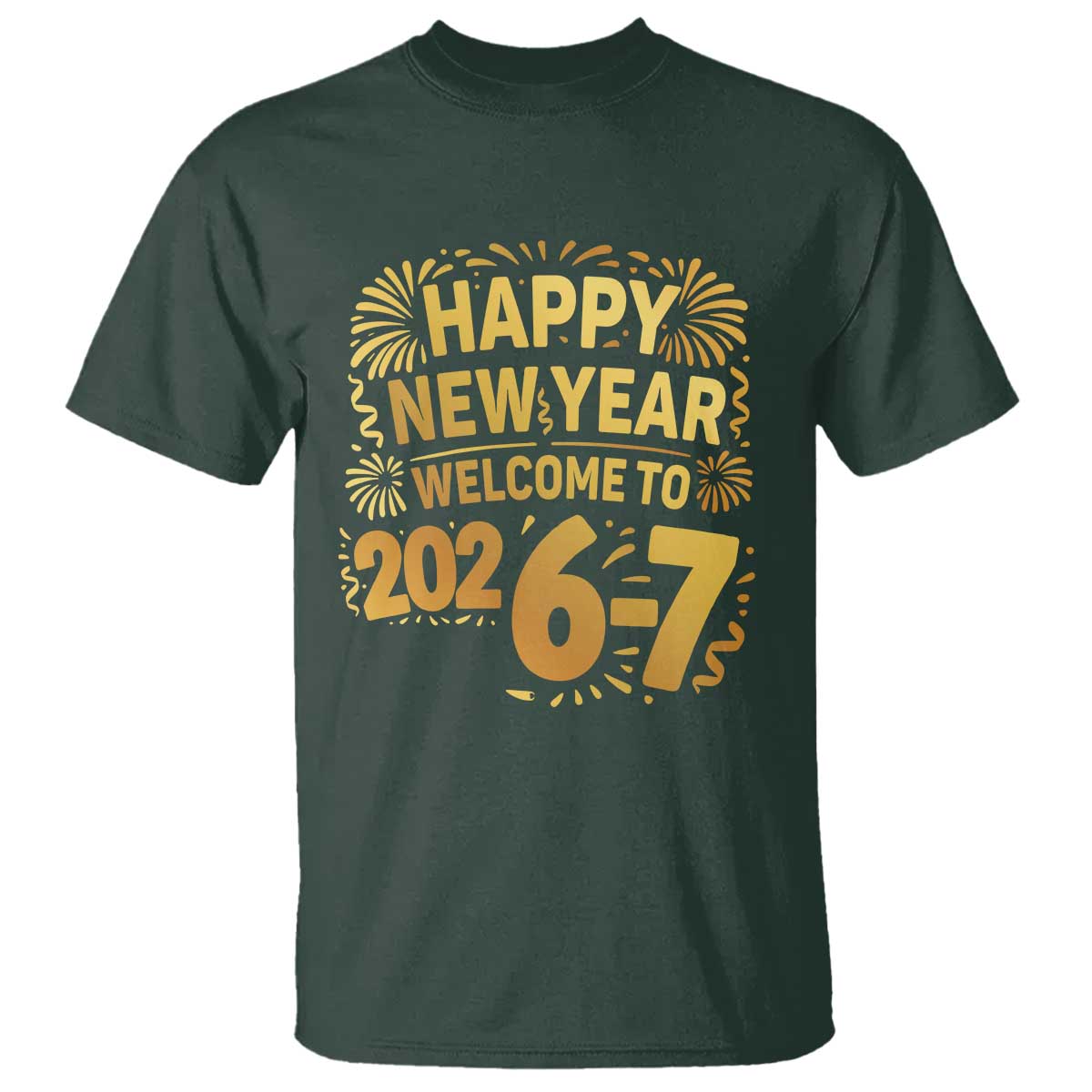 67 New Years Eve T Shirt Funny Six Seven 2026 Meme 6 7 Numbers Kid Gen Alpha - Wonder Print Shop