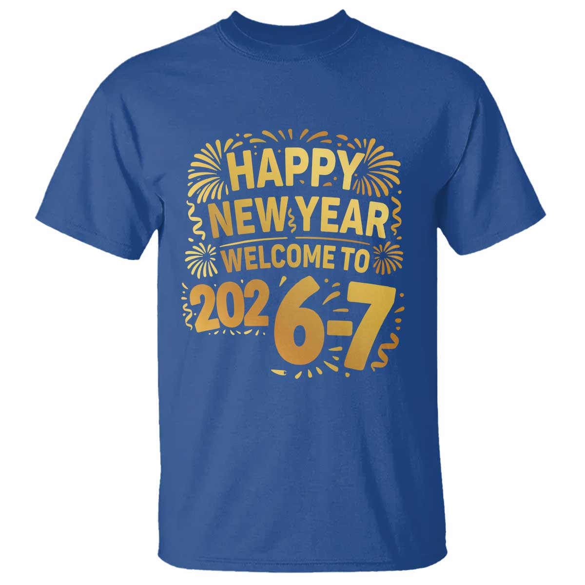 67 New Years Eve T Shirt Funny Six Seven 2026 Meme 6 7 Numbers Kid Gen Alpha - Wonder Print Shop
