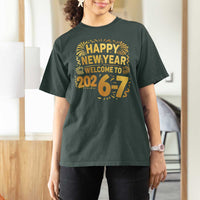 67 New Years Eve T Shirt For Women Funny Six Seven 2026 Meme 6 7 Numbers Kid Gen Alpha - Wonder Print Shop