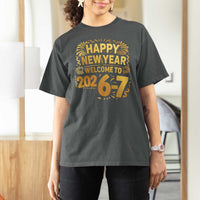 67 New Years Eve T Shirt For Women Funny Six Seven 2026 Meme 6 7 Numbers Kid Gen Alpha - Wonder Print Shop