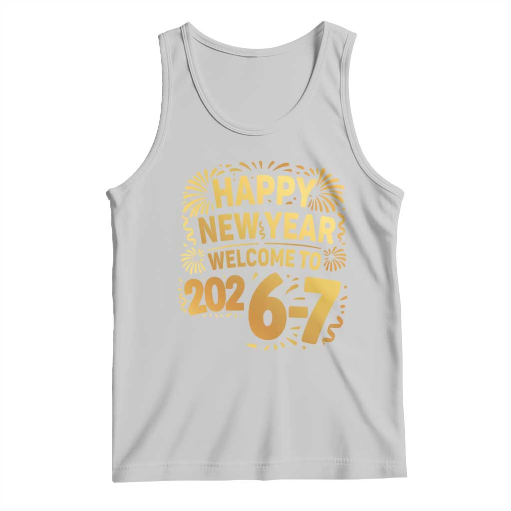 67 New Years Eve Tank Top Funny Six Seven 2026 Meme 6 7 Numbers Kid Gen Alpha - Wonder Print Shop