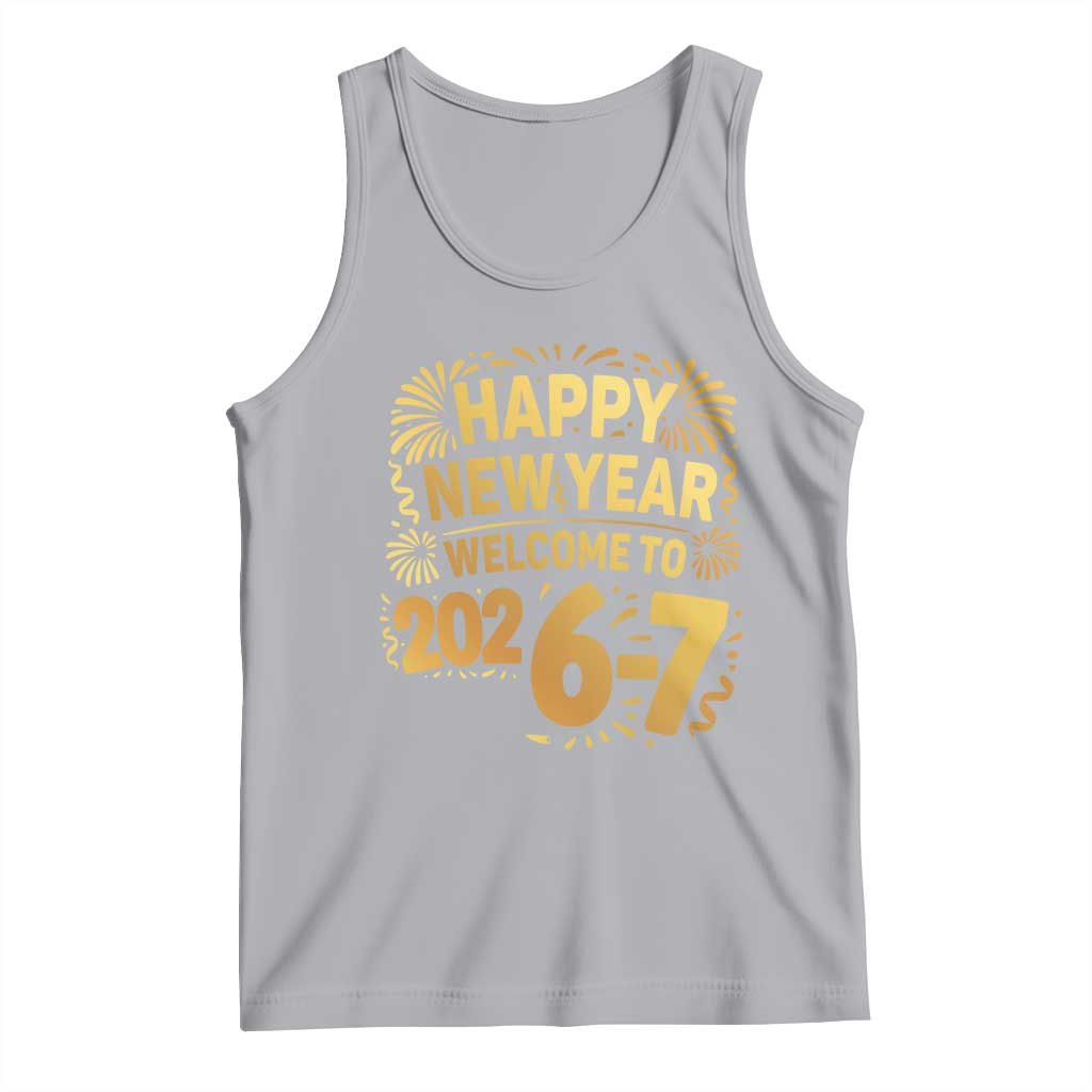 67 New Years Eve Tank Top Funny Six Seven 2026 Meme 6 7 Numbers Kid Gen Alpha - Wonder Print Shop