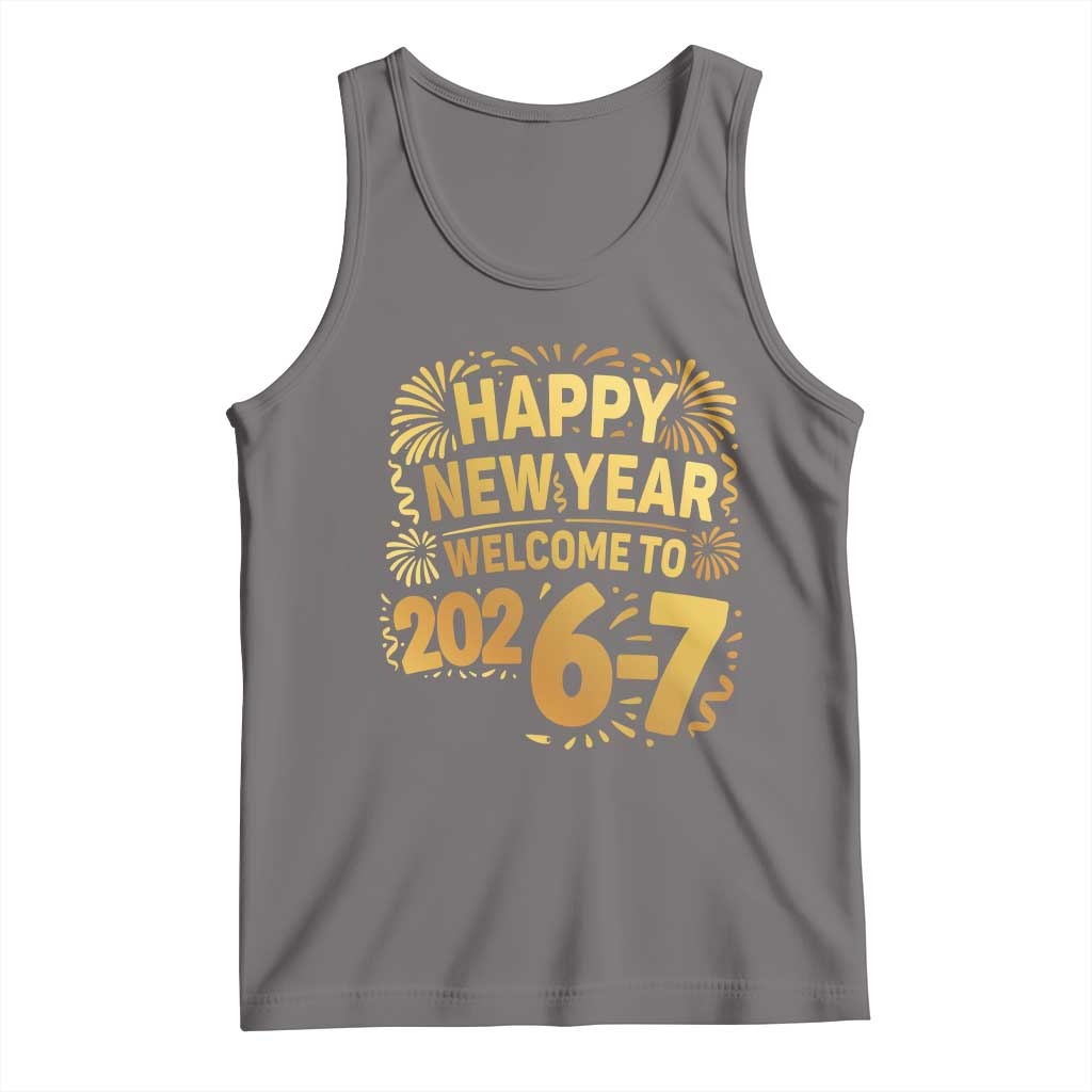 67 New Years Eve Tank Top Funny Six Seven 2026 Meme 6 7 Numbers Kid Gen Alpha - Wonder Print Shop
