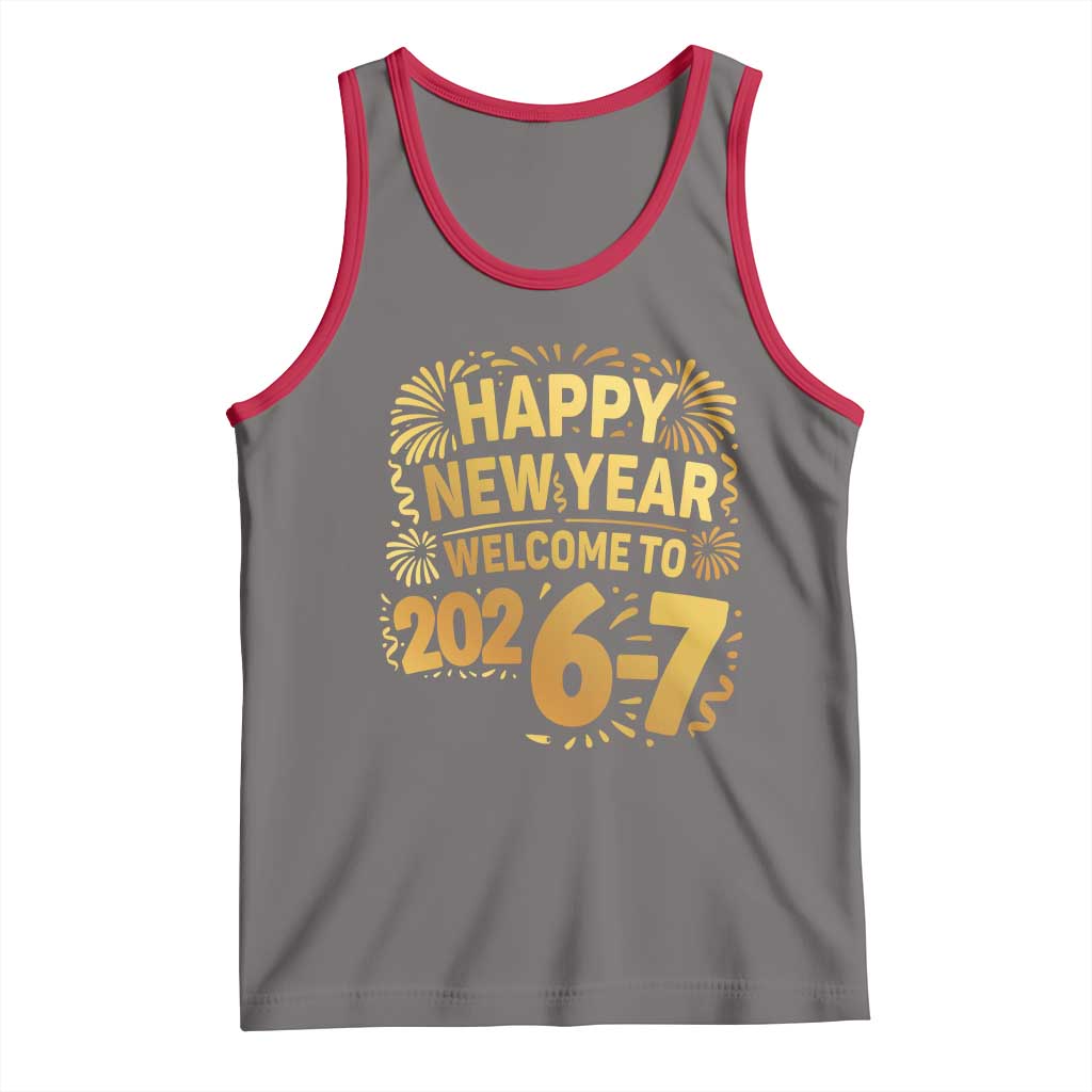 67 New Years Eve Tank Top Funny Six Seven 2026 Meme 6 7 Numbers Kid Gen Alpha - Wonder Print Shop