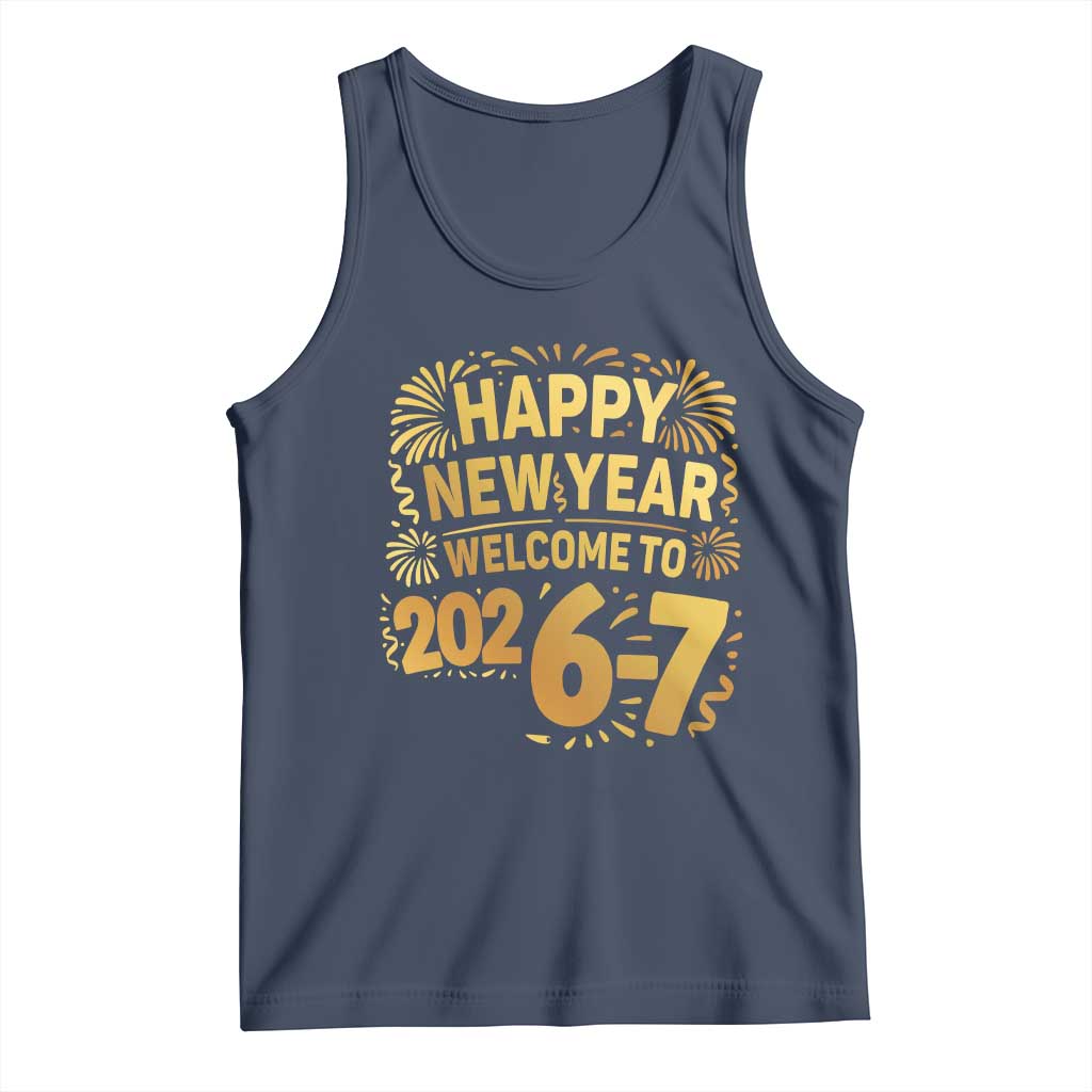 67 New Years Eve Tank Top Funny Six Seven 2026 Meme 6 7 Numbers Kid Gen Alpha - Wonder Print Shop