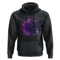 Autoimmune Disease Awereness Hoodie I Am The Storm Purple Ribbon