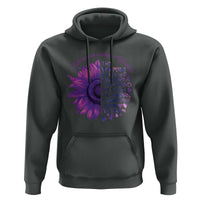 Autoimmune Disease Awereness Hoodie I Am The Storm Purple Ribbon