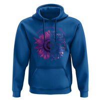 Autoimmune Disease Awereness Hoodie I Am The Storm Purple Ribbon