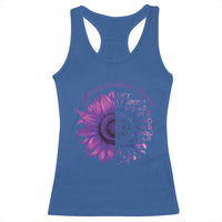 Autoimmune Disease Awereness Racerback Tank Top I Am The Storm Purple Ribbon