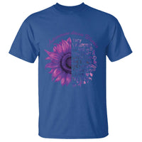 Autoimmune Disease Awereness T Shirt I Am The Storm Purple Ribbon