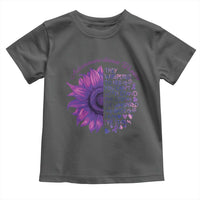 Autoimmune Disease Awereness Toddler T Shirt I Am The Storm Purple Ribbon