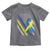 World Down Syndrome Day Toddler T Shirt Blue Yellow Ribbon American Flag T21 321