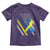 World Down Syndrome Day Toddler T Shirt Blue Yellow Ribbon American Flag T21 321