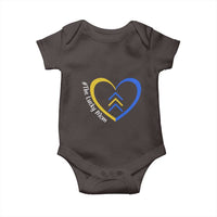 Down Syndrome Mom Baby Onesie Love Heart Three Arrows Lucky Mama T21 321