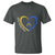 Down Syndrome Mom T Shirt Love Heart Three Arrows Lucky Mama T21 321