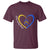 Down Syndrome Mom T Shirt Love Heart Three Arrows Lucky Mama T21 321
