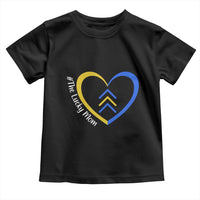 Down Syndrome Mom Toddler T Shirt Love Heart Three Arrows Lucky Mama T21 321