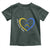 Down Syndrome Mom Toddler T Shirt Love Heart Three Arrows Lucky Mama T21 321