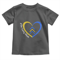 Down Syndrome Mom Toddler T Shirt Love Heart Three Arrows Lucky Mama T21 321