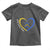 Down Syndrome Mom Toddler T Shirt Love Heart Three Arrows Lucky Mama T21 321