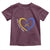 Down Syndrome Mom Toddler T Shirt Love Heart Three Arrows Lucky Mama T21 321