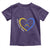 Down Syndrome Mom Toddler T Shirt Love Heart Three Arrows Lucky Mama T21 321