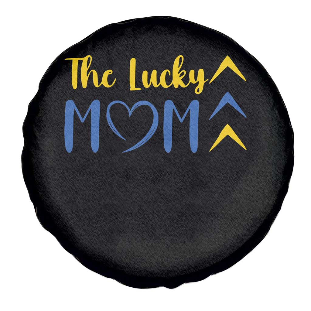 Down Syndrome Mom Spare Tire Cover Three Arrows The Lucky Mama T21 321