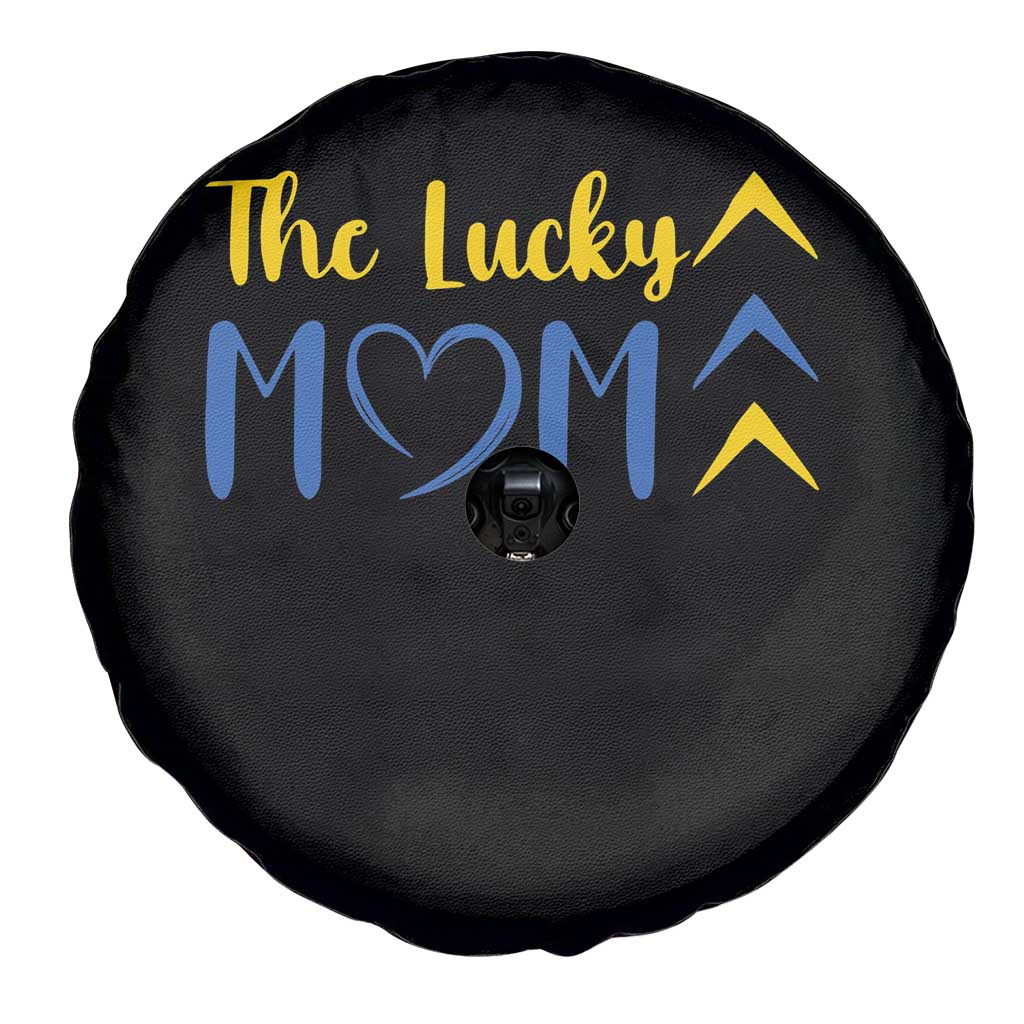Down Syndrome Mom Spare Tire Cover Three Arrows The Lucky Mama T21 321