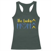 Down Syndrome Mom Racerback Tank Top Three Arrows The Lucky Mama T21 321