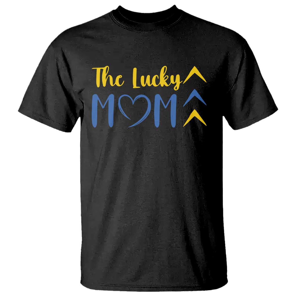 Down Syndrome Mom T Shirt Three Arrows The Lucky Mama T21 321
